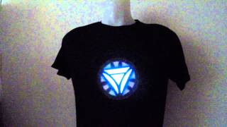 IRONMAN LED T Shirts (www.cool-mania.com)