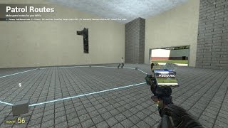 GMod Addon of the Month #1 - "Patrol Routes"