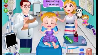 Бесплатные игры онлайн  Baby Hazel  Малышка Хейзел игра для детей, уход за малышом