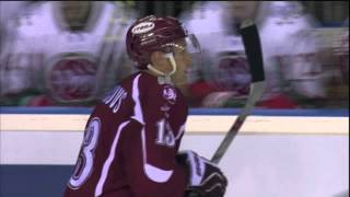 Скворцовс прошивает Гарипова / Skvortsov blasts one past Garipov