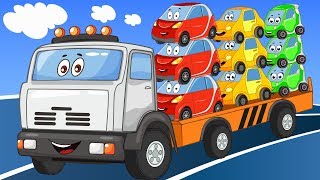 Машинки - Сборник ТОПовых серий Самосвал Птицевоз Автобус | Новый мультсериал для мальчиков
