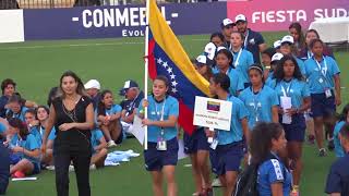 CEREMONIA INAUGURAL SUDAMERICANO LIGA DE DESARROLLO PARAGUAY 2018
