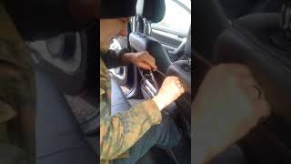 Как снять спинку и подголовник Kia Sorento 2012