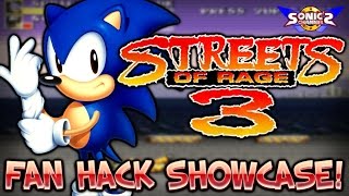 SC Fan Hack Showcase: Sonic in Streets of Rage 3!