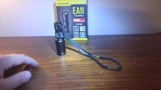 Nitecore EA11 Flashlight Review