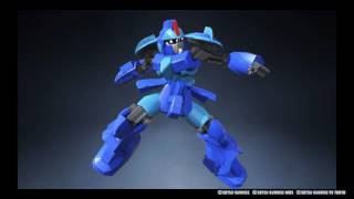 Gundam Breaker 3 custom build Rockman