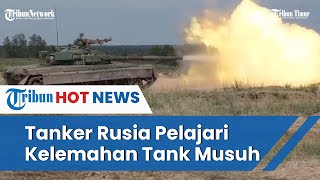 Tanker Distrik Pusat Rusia Belajar Hancurkan Kendaraan Tempur Baru Buatan Barat