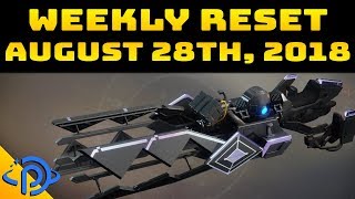 Weekly Reset Guide - August 28th, 2018