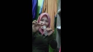 Malay woman promoting adult toys