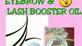 EYEBROW & LASH BOOST OIL || Grow thick lashes & eyebrows || DIY HOME MADE OIL