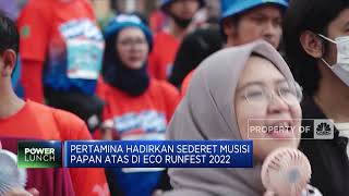 Intip Keseruan Pertamina Eco Runfest 2022