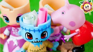 PEPPA PIG: CES JOUETS PINYPON SONT TROP DROLES! ILS ONT PLEIN DES SURPRISES DANS LEURS TÊTES!