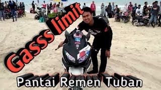 Gas limit CBR || tourgab Pantai Remen Tuban