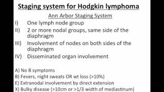 Hodgkin versus Non-Hodgkin Lymphoma