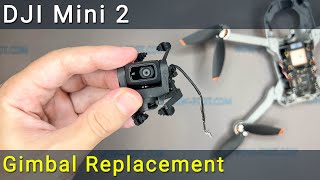 DJI Mini 2 Gimbal Replacement. Disassembly, Repair and Reassembly included.
