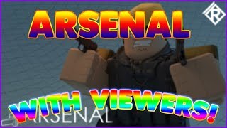 ? ROBLOX ARSENAL | VIP SERVER WITH VIEWERS| ROBLOX LIVE