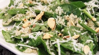САЛАТ С КИНОА (КИНВА), РУККОЛОЙ И ШПИНАТОМ .ЕШЬ И ХУДЕЙ