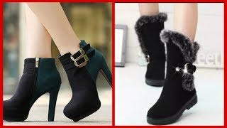 Stylish Ladies Boots Designs 2018-19 !ladies fashion !!