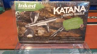 1. Обзор аэрографа Inked Katana 0.2mm спустя год эксплуатации