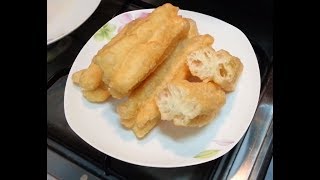 油炸鬼Q版 Homemade fried zhagui