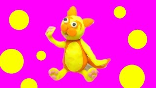 Как слепить кота из пластилина? Урок лепки пластилин. How to Make a Cat Clay