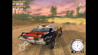 Прохождение FlatOut гонка №9  (Bunker challenge) Бронзовый-ФИНАЛ