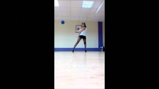 Training strip dance