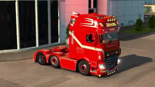 ETS2 v 1 26 Daf XF106 Weeda