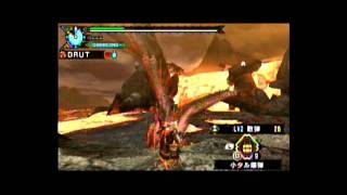[MH3]　アルバ高台ハメ　火事場ソロヘビィボウガン　３分５７秒