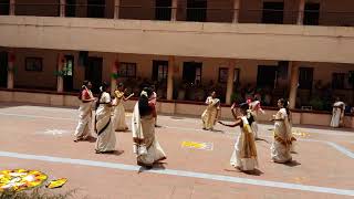 Campion School, Kochi teachers' thiruvathira