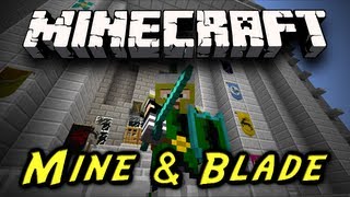 Minecraft Mod Showcases - Mine & Blade: Battlegear Mod!
