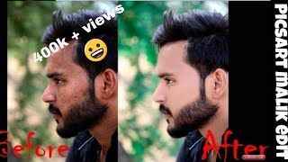 Clean face + Hide pimples + Make smart face + editing in Picsart | Picsart editing tutorial