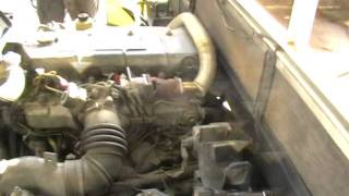 Mazda Titan T65, 4HF1 Тестирование ДВС