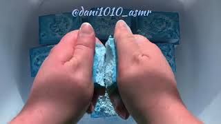 ASMR • Satisfying Crunch of Powdery Reformed Gym Chalk Mini Blocks and Powder Play