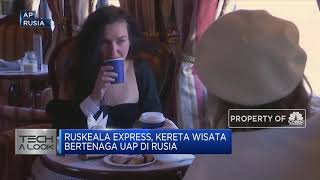 Ruskeala Express, Kereta Wisata Bertenaga Uap Di Rusia