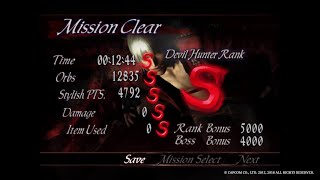 Devil May Cry 3 HD Mission 5 DMD SS Rank - Agni & Rudra