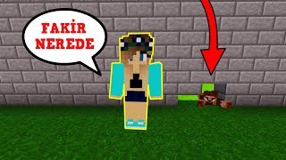 ZENGİN VS FAKİR #145 - Çiçek Fakiri Arıyor (Minecraft)