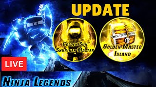 ⚔️⚡ ⚔️GOLD ISLAND!⚡Ninja Legends + Other Games UPDATE ROBLOX LIVE STREAM (20 Jan 2020)