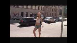 Susana Spears Naked Body Paint in Public - teaser