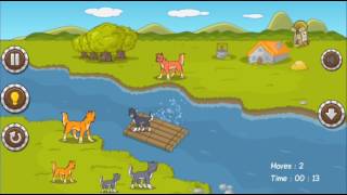 River Crossing : Logic Puzzles - The Animals Walkthrough (Android Gameplay)