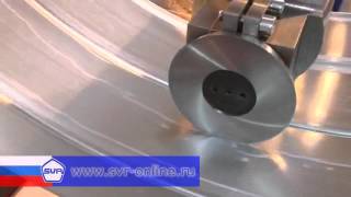 SpiralDucter (ex M-Tube): Отрез слиттером 1,7 мм (внутренний шов)