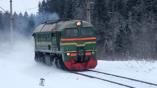 М62 1679. Слушаем дудки, любуемся поднятым сугробом!