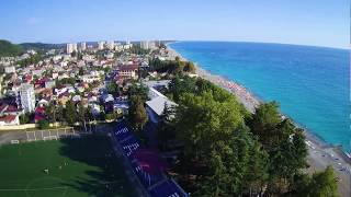 Абхазия, Гагра. Параплан. Квадрокоптер Hubsan H501ss