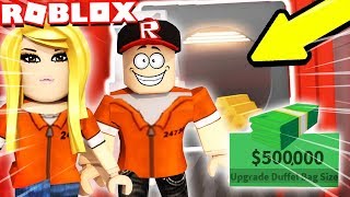 ROBLOX WIĘZIENIE - OKRADAMY POCIĄG NA MAKSYMALNĄ KWOTĘ! (Roblox Roleplay Jailbreak) - Vito i Bella