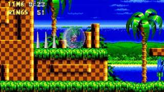 Sonic 1 Brother Trouble - Manic at Emerald Island Zone act 2
