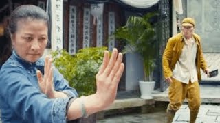 魯莽的日本兵不知道老太太是太極拳高手！下一秒就被打飛！