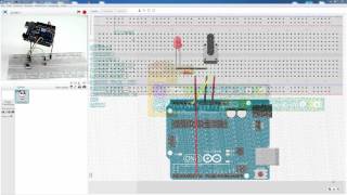 mBlock video tutorial of how to control potentiometer with LED light via mBlock