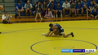 2019-2020 Boys Wrestling - Dual Meet Punahou vs Kamehameha, Iolani (January 17, 2020)