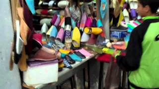 Fez Morocco, Shoe Sale Madness in The Ancient Souks