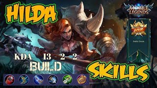 Hilda Montage + FULL DAMAGE | Gameplay Hilda | Mobile Legends